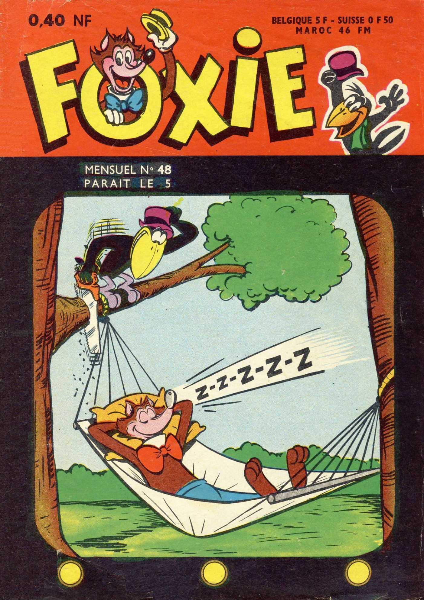 Scan de la Couverture Foxie n 48